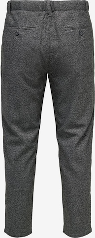 Effilé Pantalon à pince 'LEO' Only & Sons en gris