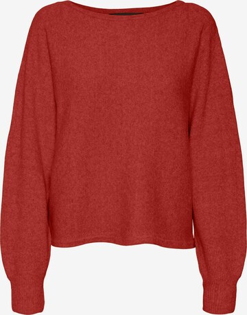 Pull-over 'DOFFY' VERO MODA en rouge : devant