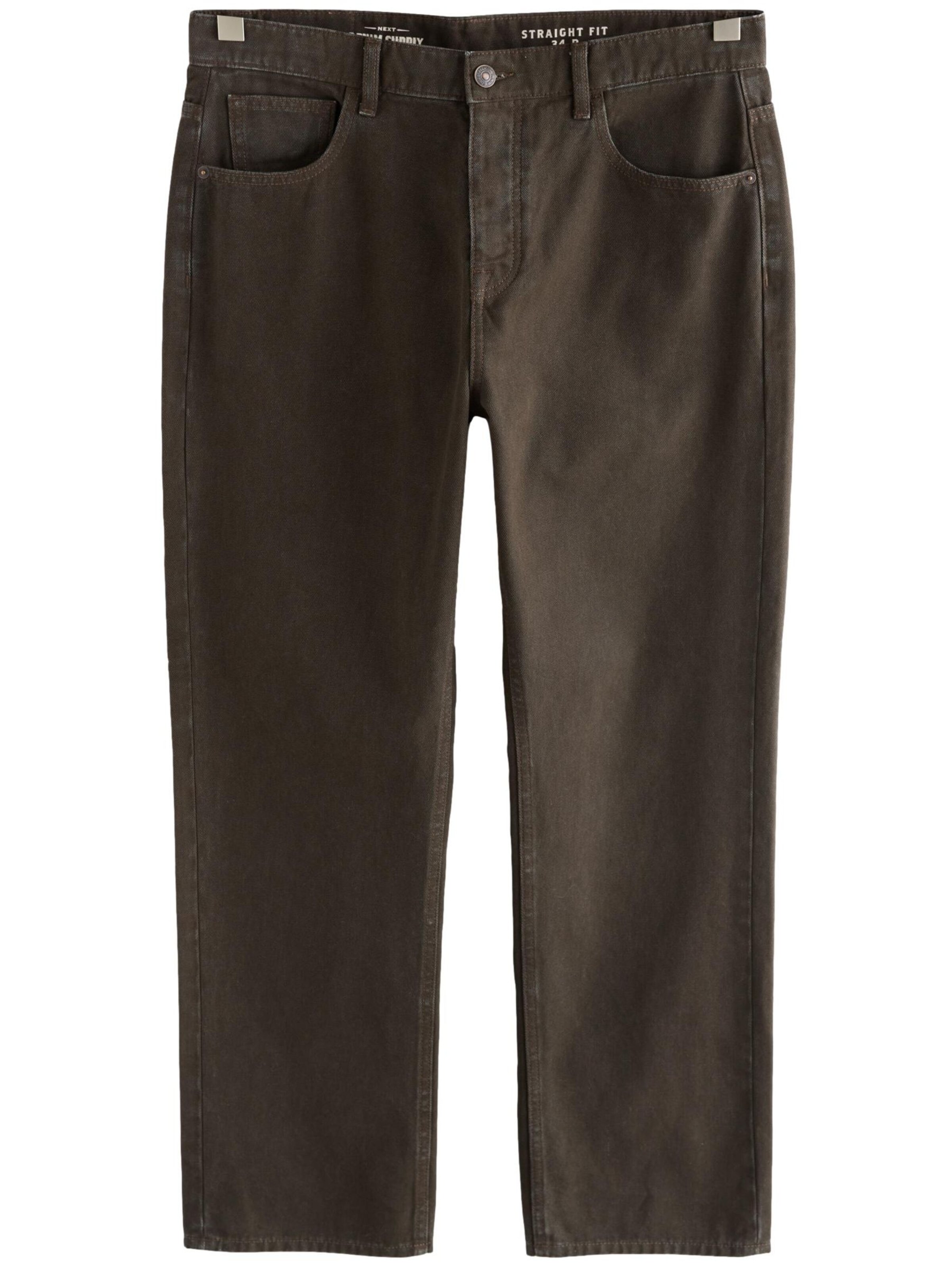 Next Jeans in Brown: front