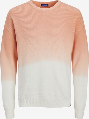 JACK & JONES Sweater 'HEATWAVE' in Orange: front