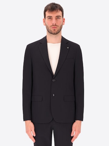 Fit confort Veste de costume Distretto12 en bleu : devant