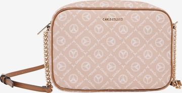 Carlo Colucci Crossbody Bag in Beige: front