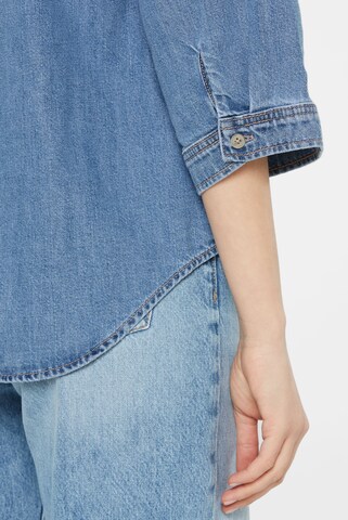 SENSES.THE LABEL Blouse in Blue