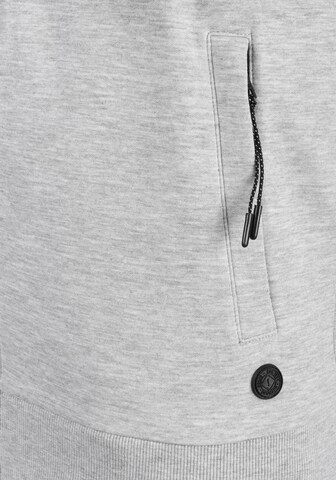 !Solid Zip-Up Hoodie 'Gelbert' in Grey