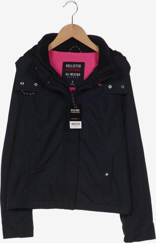 HOLLISTER Jacket Coat in S in Marine Blue ABOUT YOU