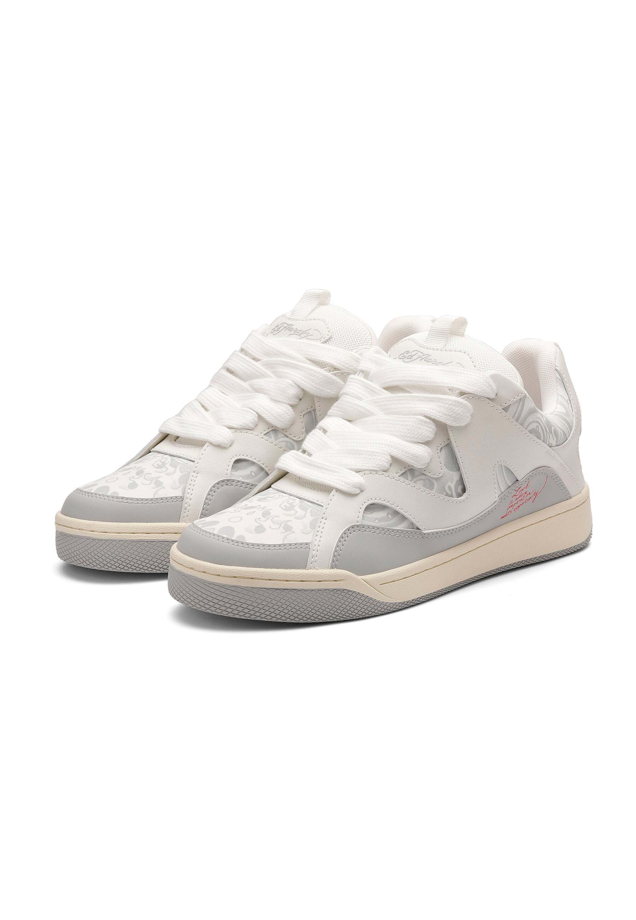 Ed Hardy Sneaker 'Wave Over' in Weiß