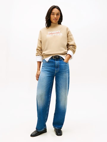 TOMMY HILFIGER Tréning póló 'CLASSIC' - bézs