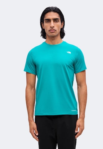 THE NORTH FACE - Camiseta funcional 'ADVENTURE' en azul: frente
