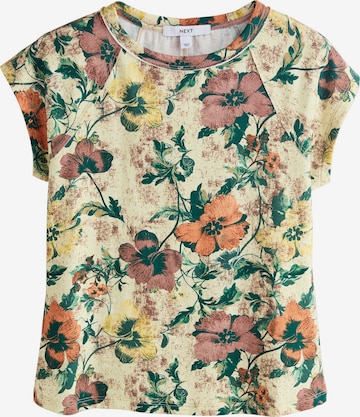 T-shirt Next en beige : devant