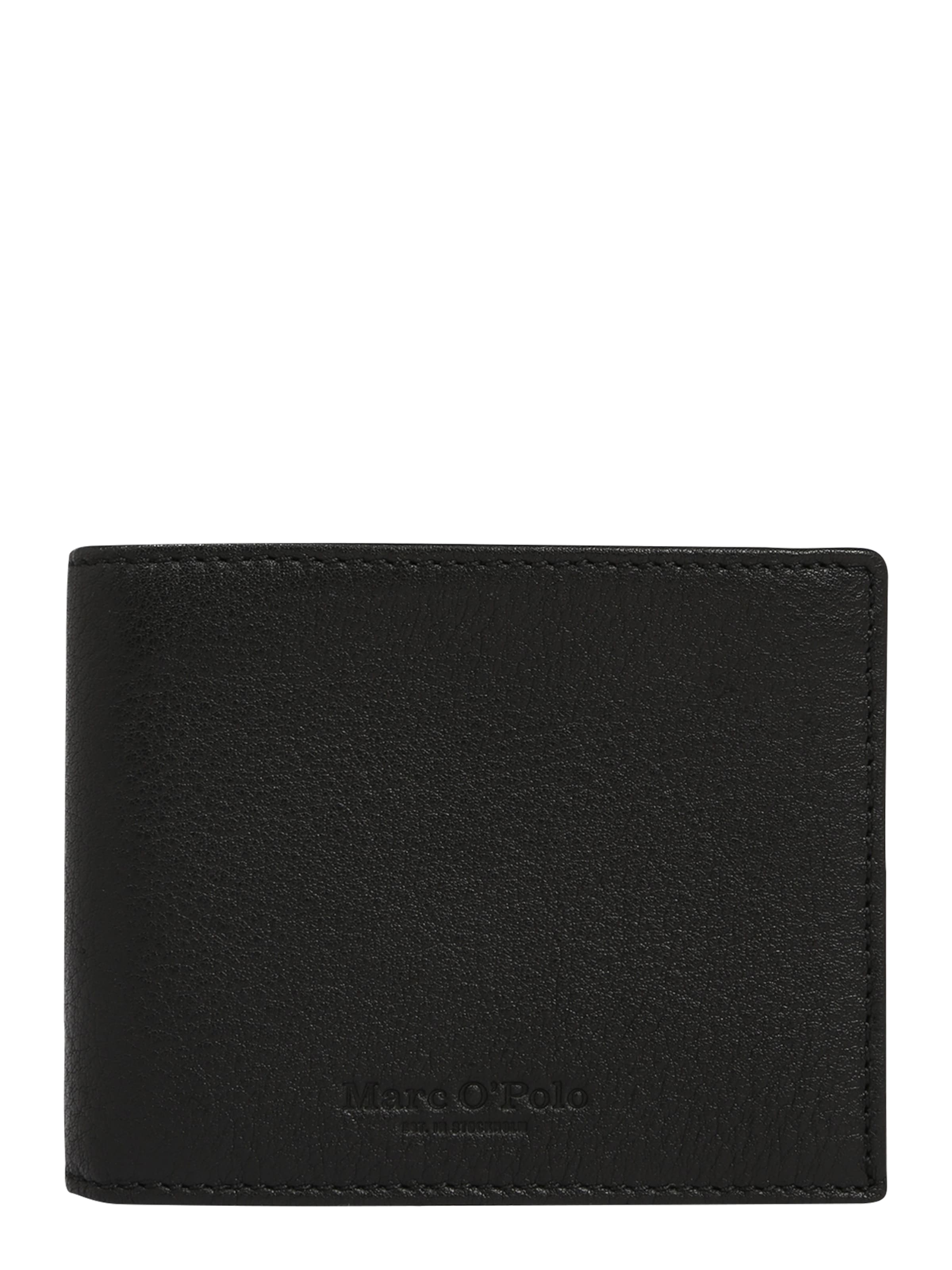Marc O'Polo Portemonnaie in Schwarz: Vorderseite