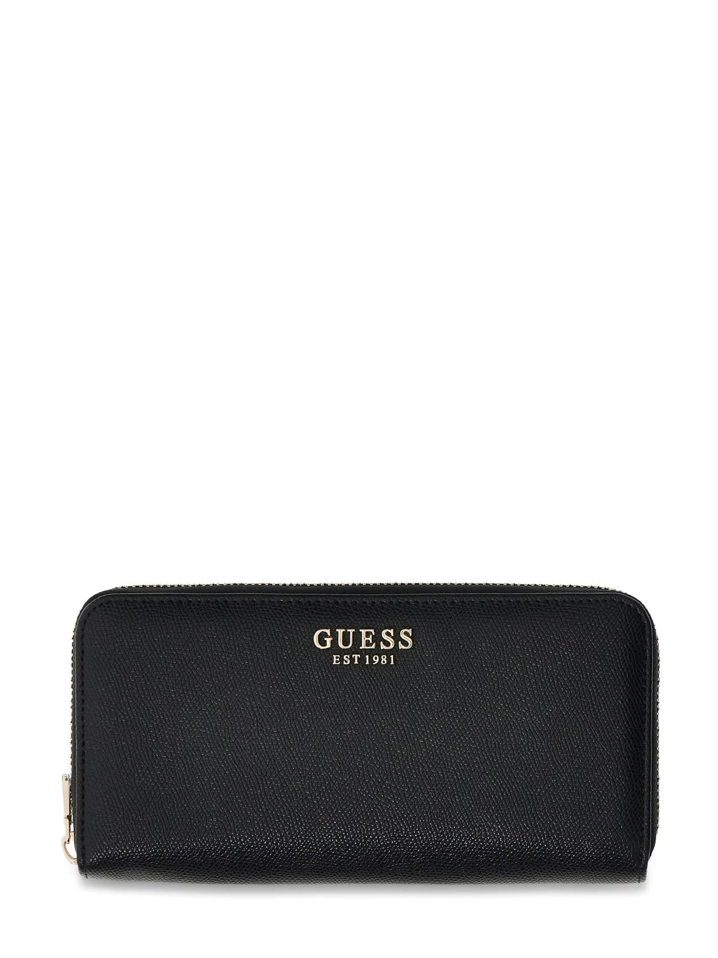 GUESS Portemonnaie 'Amorette' in Schwarz: Vorderseite
