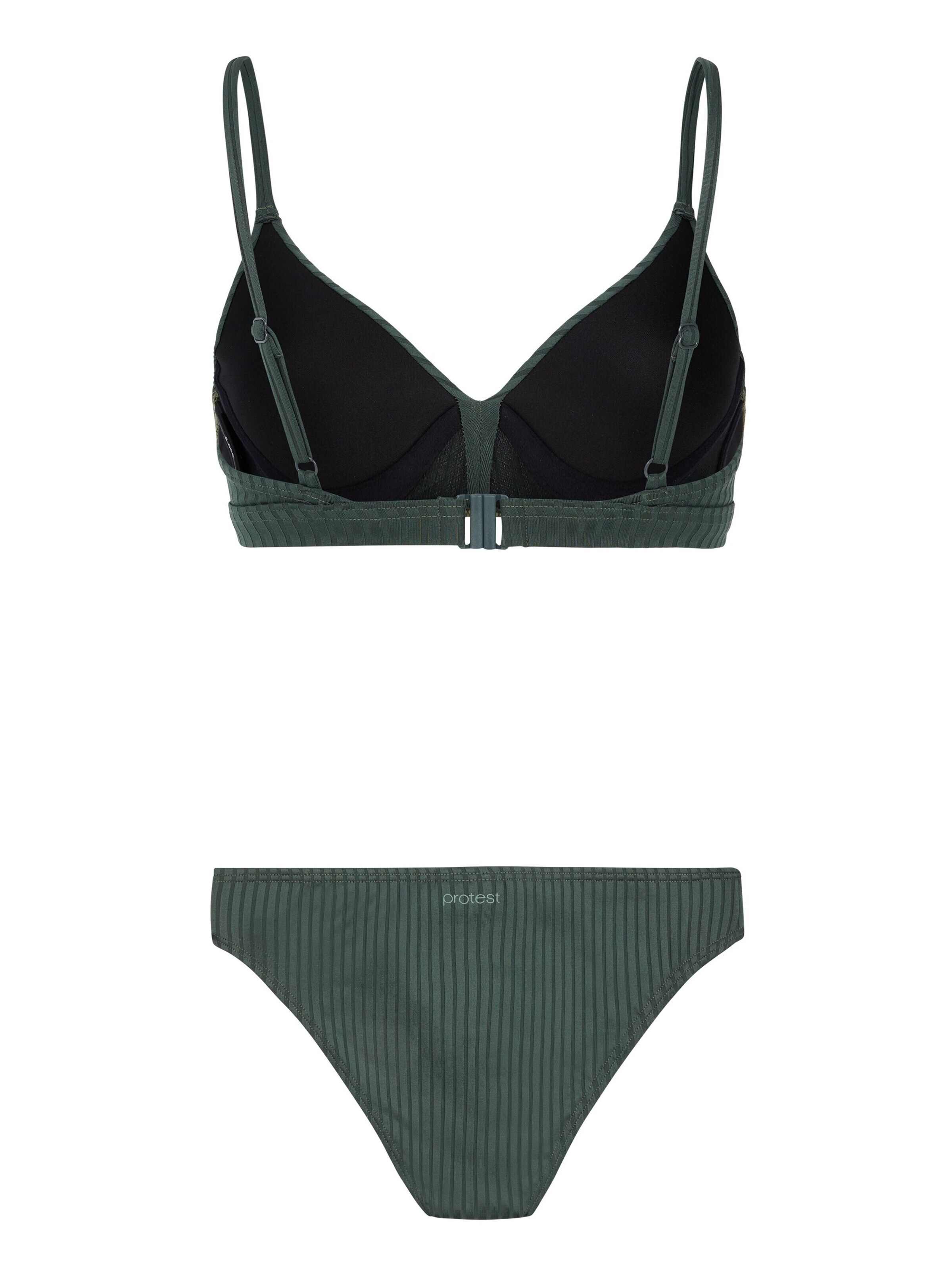 PROTEST Triangle Bikini 'PRTMANJA' in Green