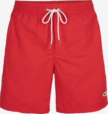 Pantaloncini sportivi da bagno 'Vert' di O'NEILL in rosso: frontale