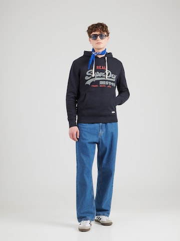 Superdry & CoSweater majica 'ECLIPSE' - plava boja