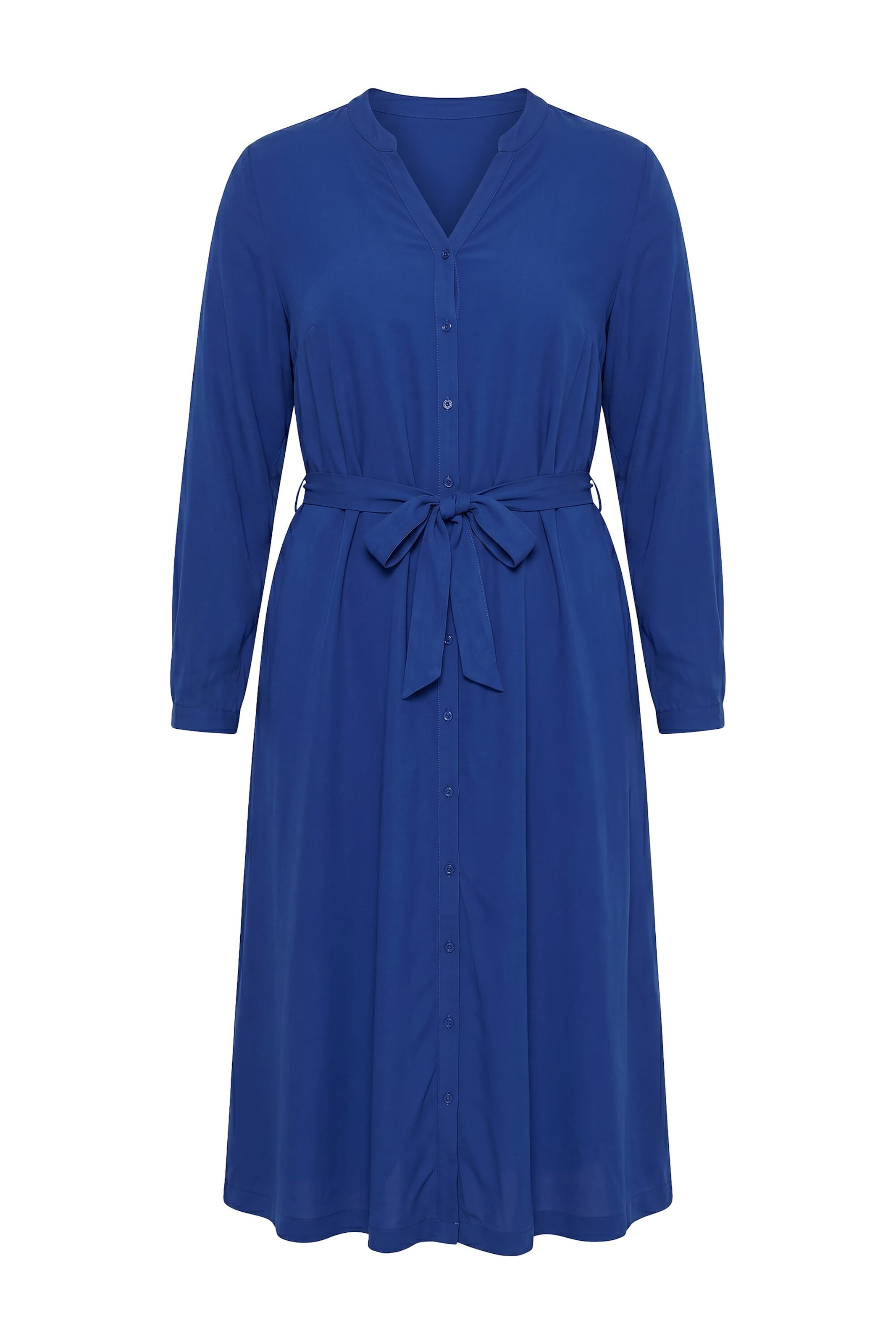 MIAMODA Jurk in Blauw: voorkant