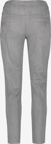 Coupe slim Pantalon GERRY WEBER en gris