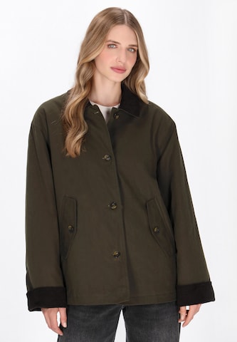 DreiMaster Vintage Tussenjas in Groen: voorkant