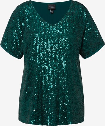 Ulla Popken Shirt in Groen: voorkant