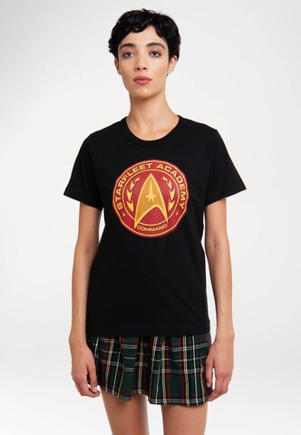 LOGOSHIRT T-Shirt in Schwarz: Vorderseite