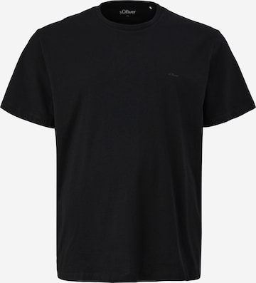 T-Shirt s.Oliver en noir : devant