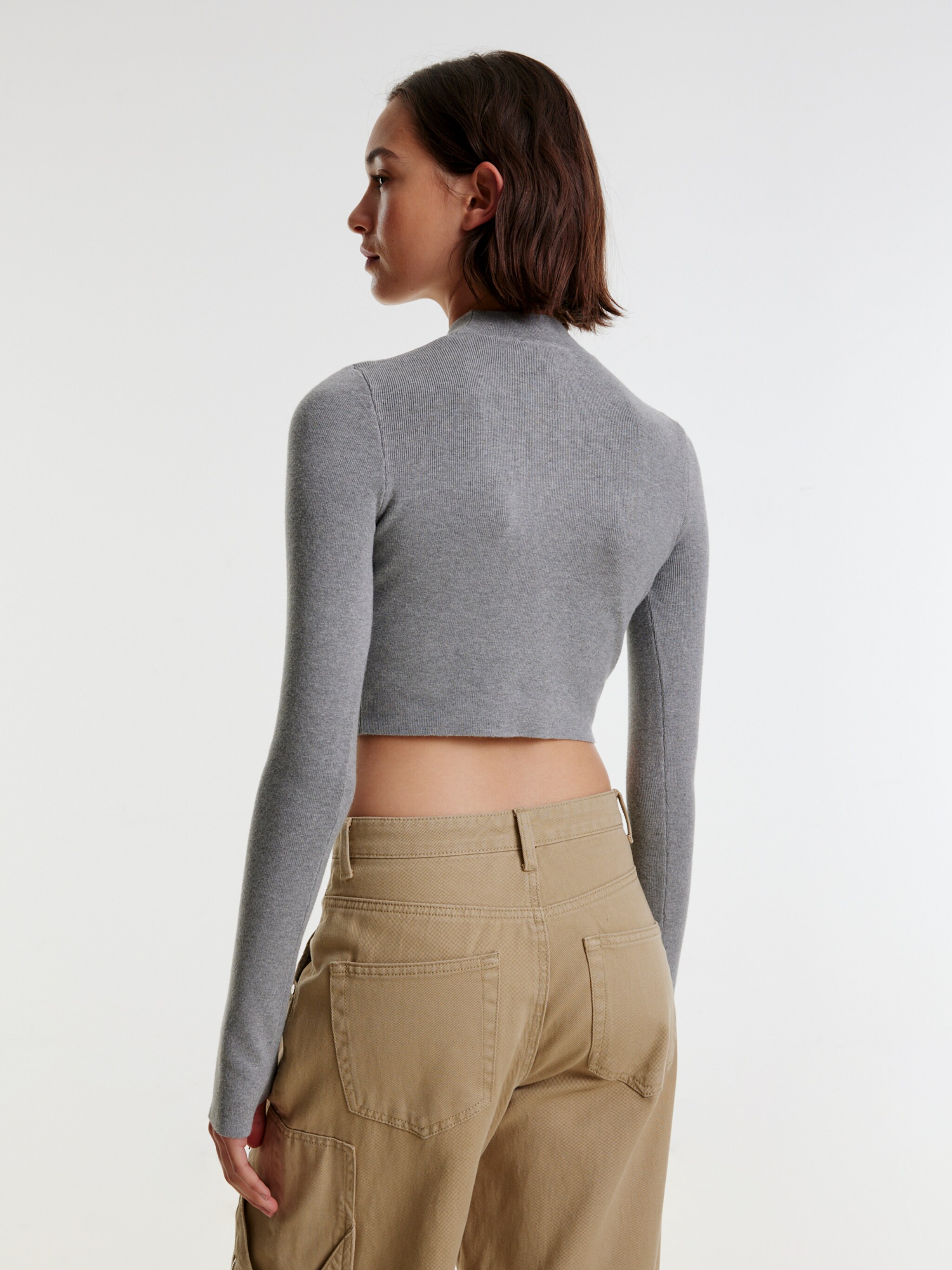 EDITED Produkte Pullover Tya' graumeliert