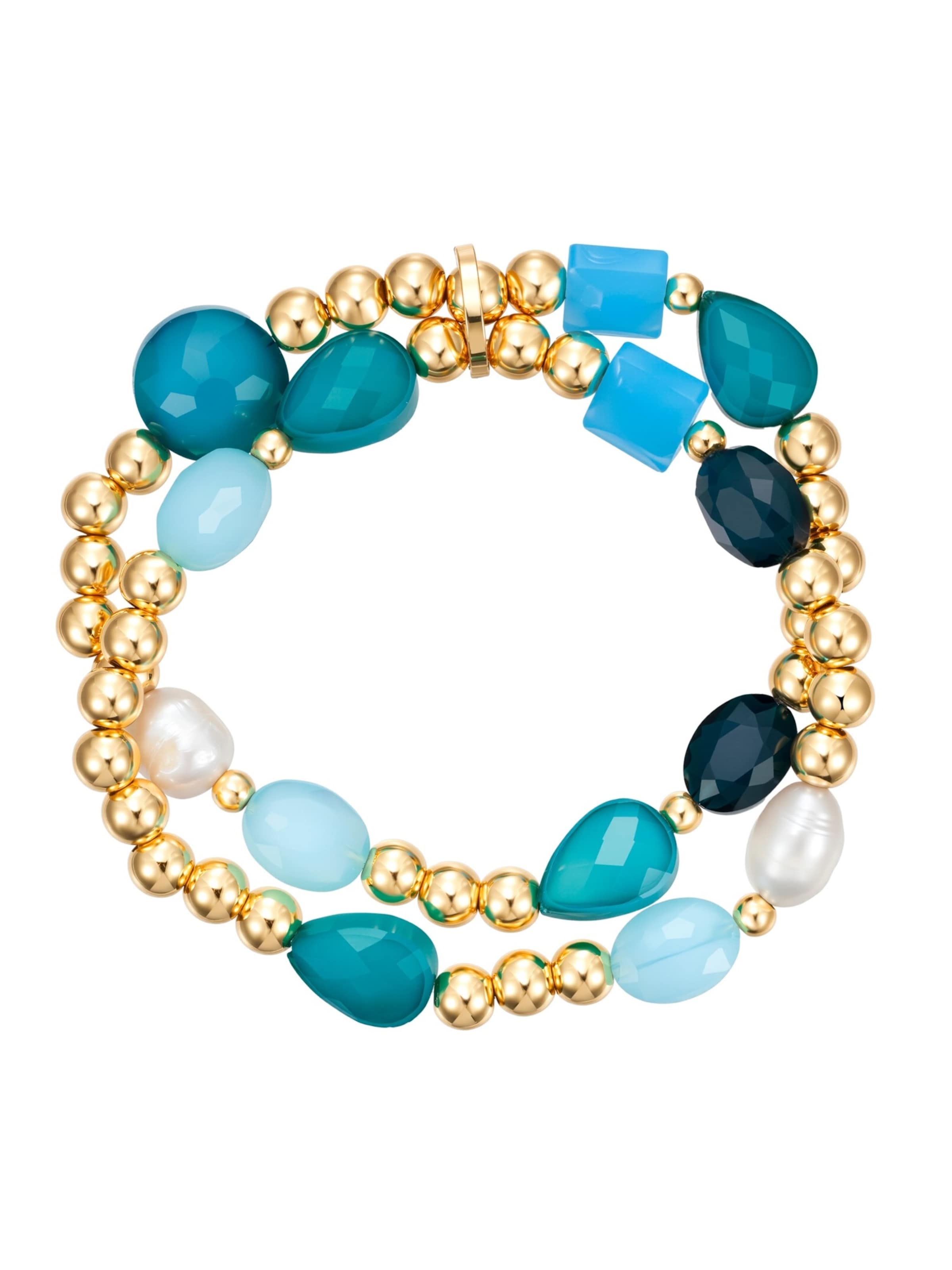 Braccialetto di Lulu & Jane in blu: frontale