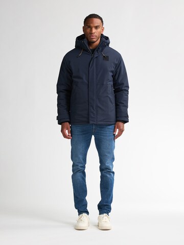 Petrol Industries Parka in Blau