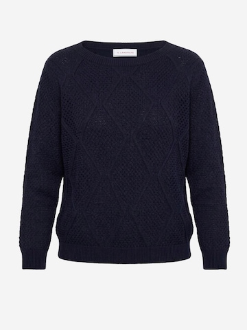 Il Lanificio Sweater in Blue: front