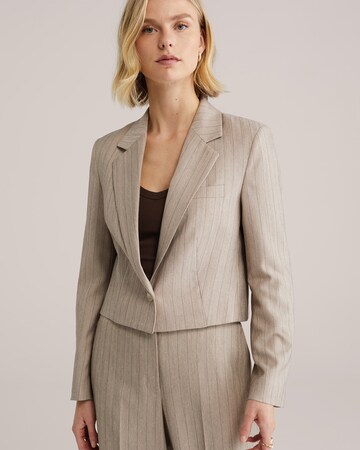 WE Fashion Блейзер в Бежевый: спереди