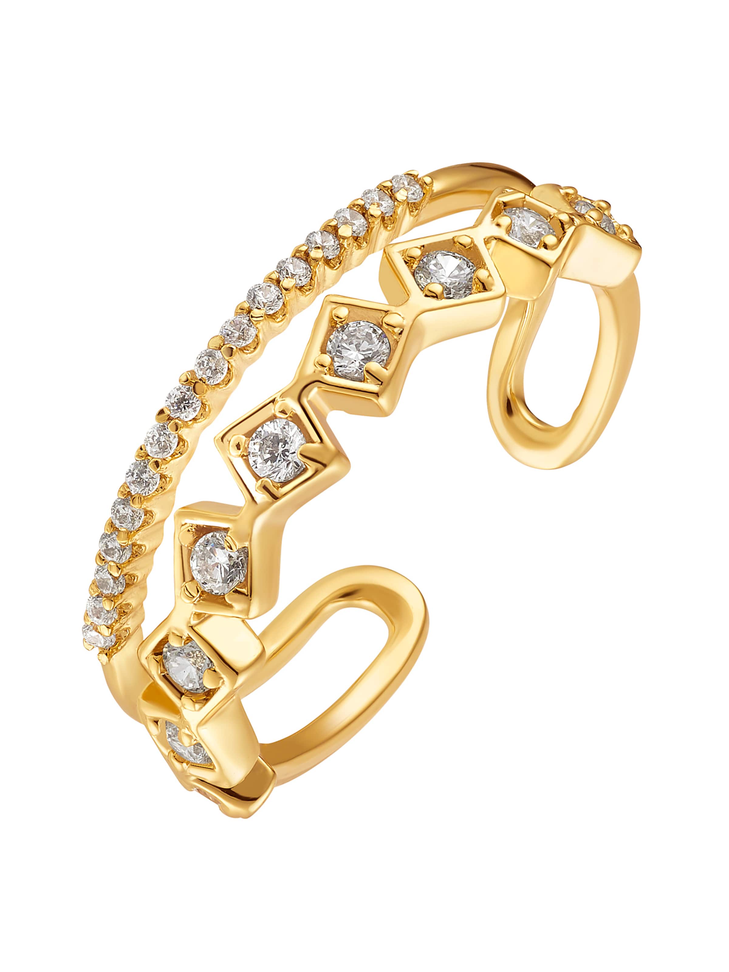 Heideman Ring 'Lina' in Gold: Vorderseite