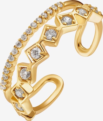 Heideman Ring 'Lina' in Goud: voorkant