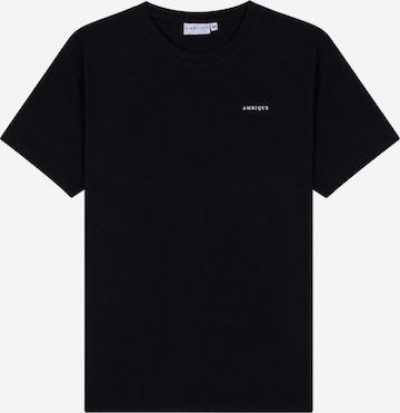 AMBIQUE Shirt 'JUSTIN' in Black: front