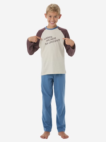 Pyjama ' Nightwear ' SCHIESSER en bleu