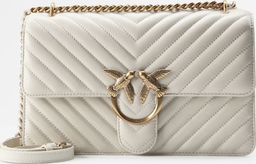 Sac à bandoulière 'Love One' PINKO en blanc : devant