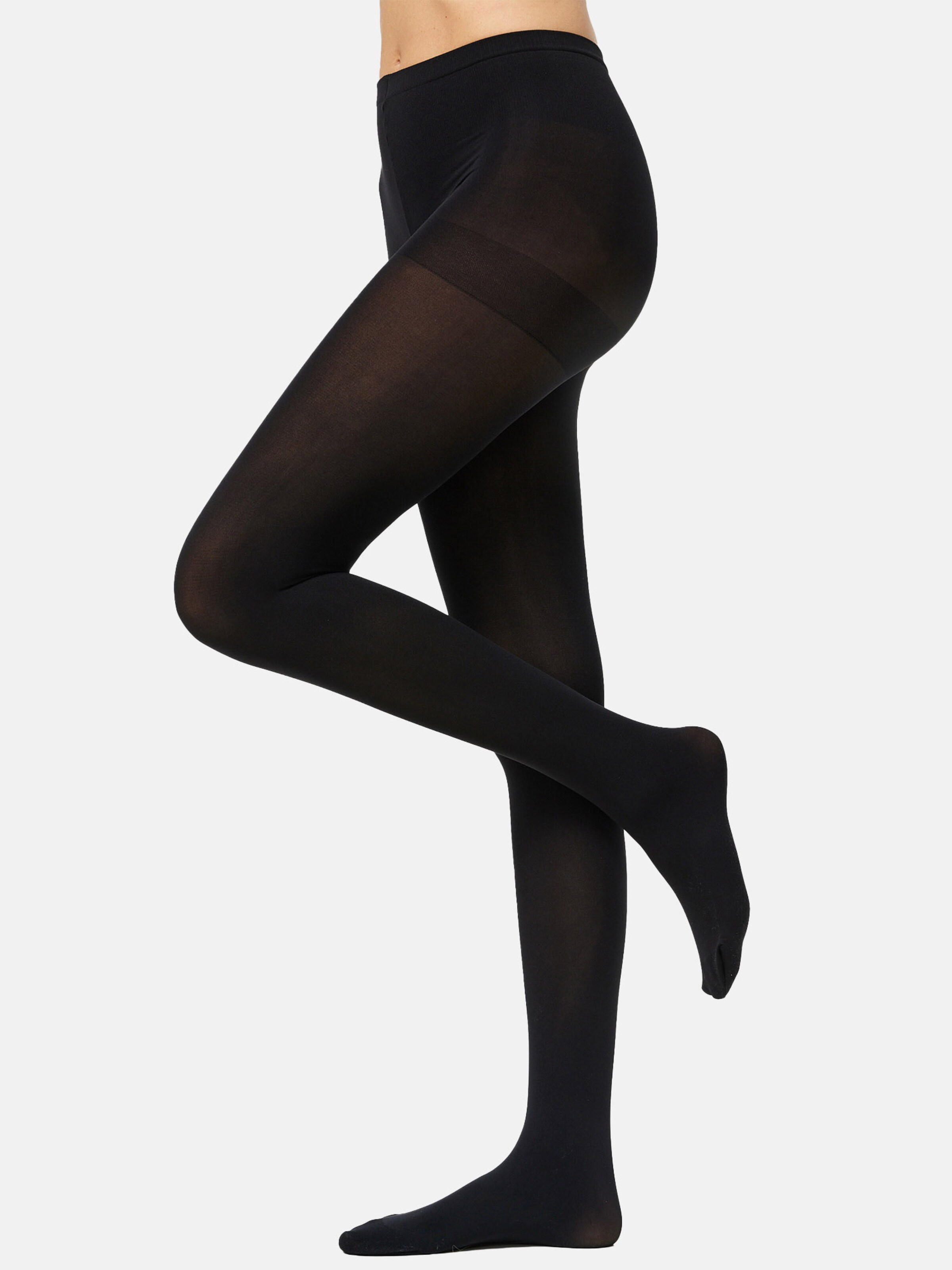 Collants ' Ultra-Blickdicht 80 DEN ' Nur Die en noir : devant