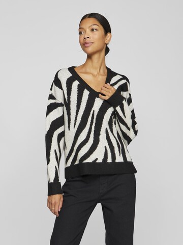 Pull-over VILA en noir : devant