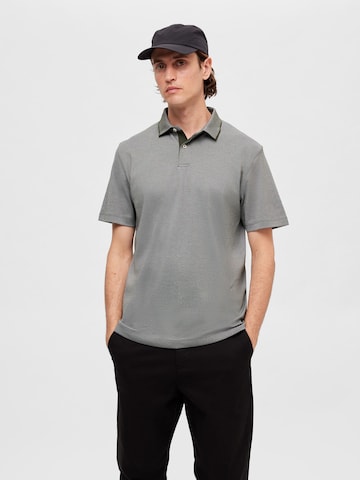 SELECTED HOMME Poloshirt 'Leroy' in Grün: predná strana