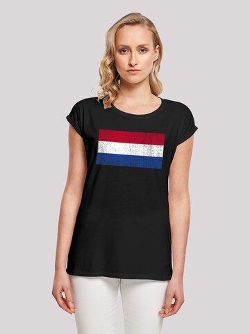T-shirt 'Netherlands' F4NT4STIC en noir : devant
