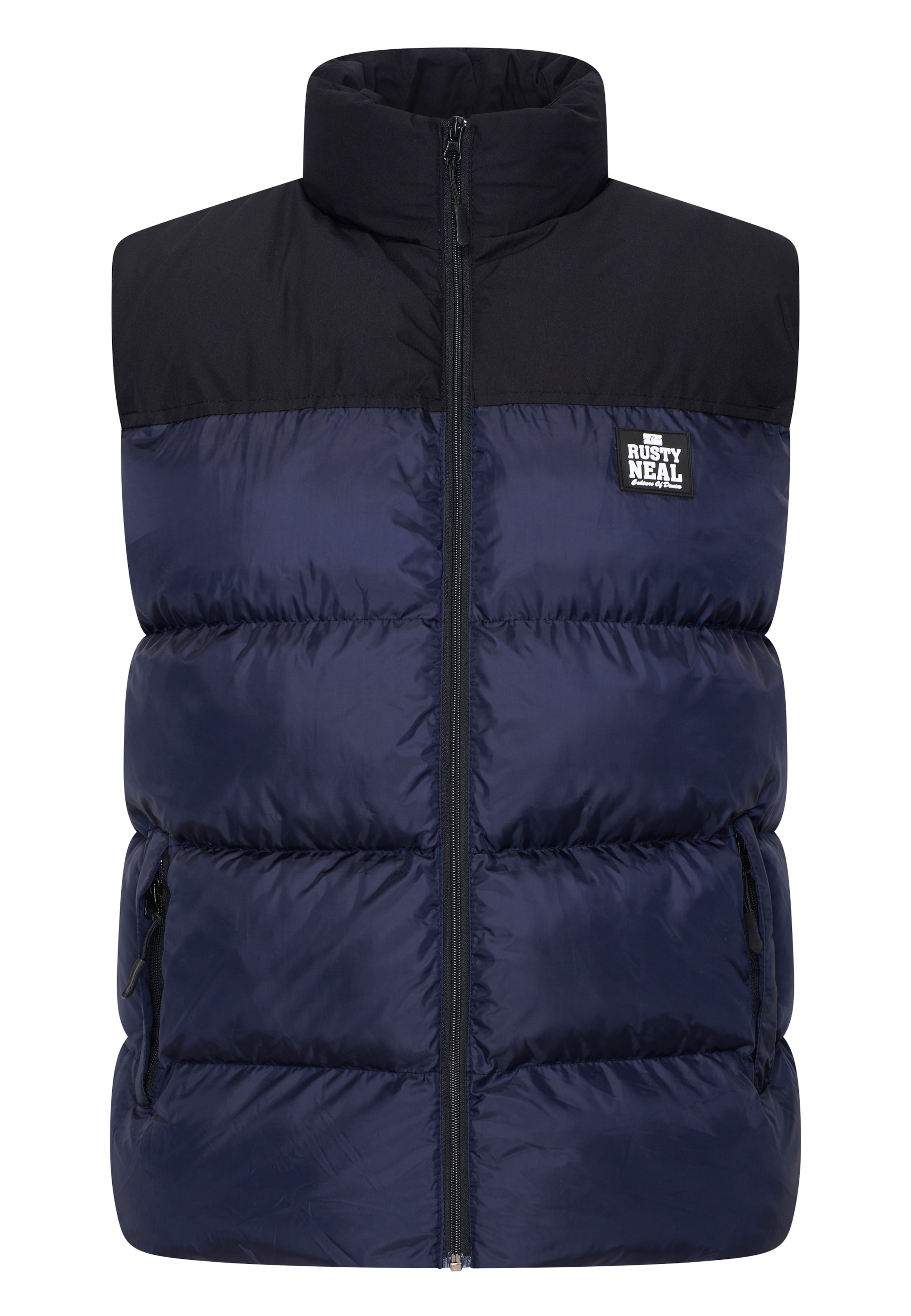 Gilet Rusty Neal en bleu : devant