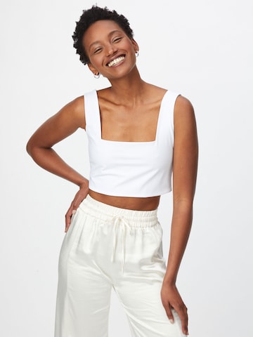 JAN 'N JUNE Top 'Cancun' in White: front