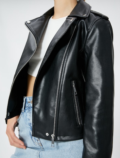 Koton Between-Season Jacket in Black, Item view