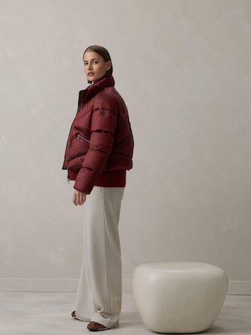 MANISA Between-Season Jacket 'Steppjacke' in Red