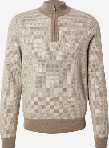 BOSSPulover 'Hettore' - smeđa boja: prednji dio