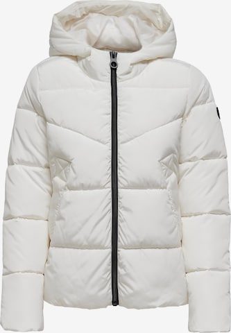 ONLY Winter jacket 'Amanda' in White: front