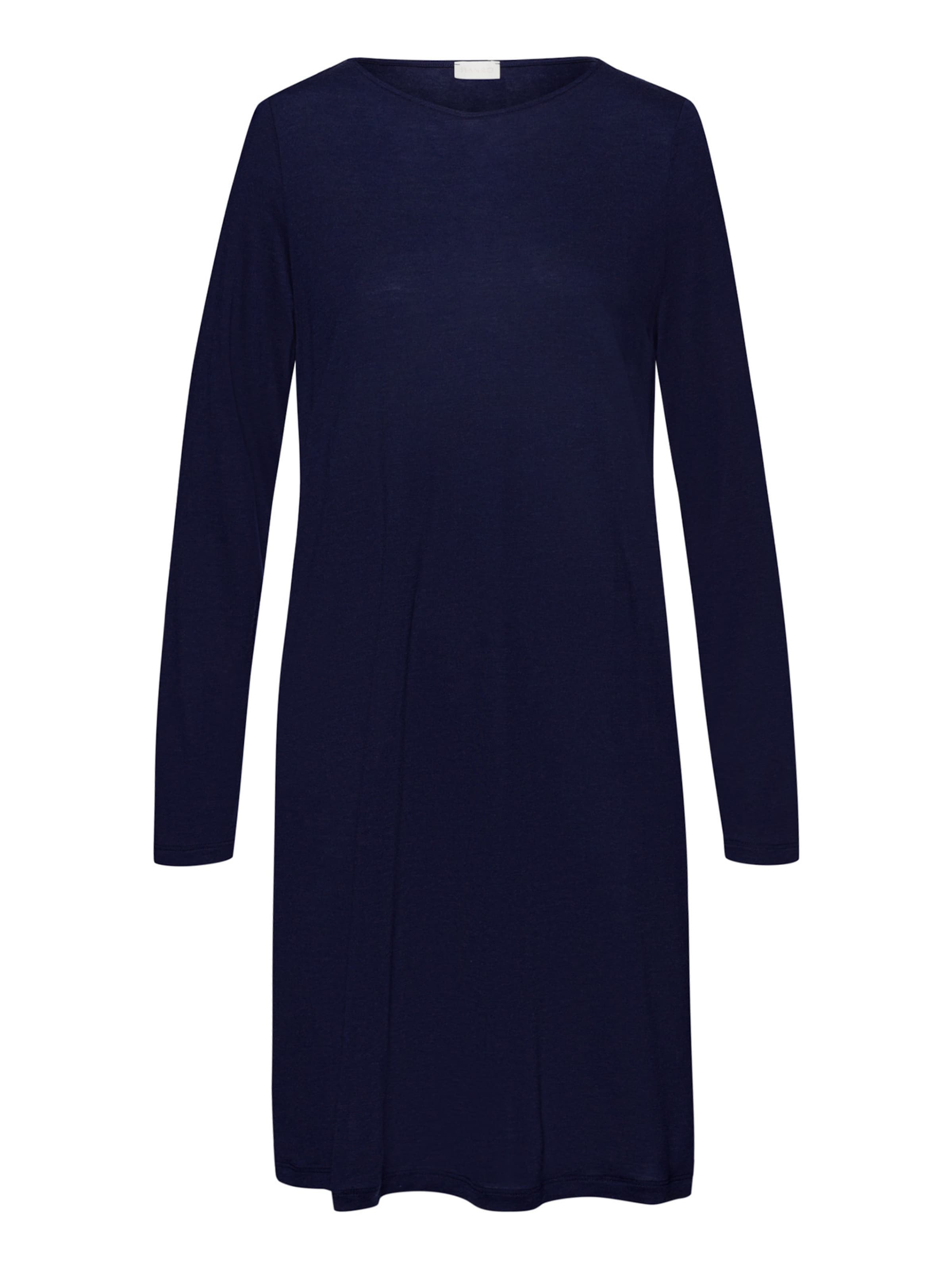 Chemise de nuit ' Natural Wear ' Hanro en bleu : devant