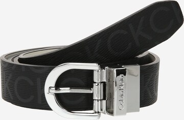 Ceinture Calvin Klein en beige : devant