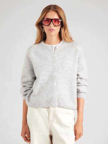 Cardigan Gina Tricot en gris : devant
