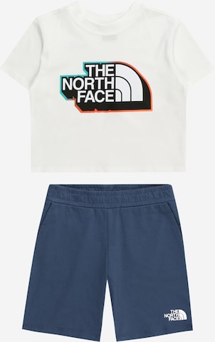 mėlyna THE NORTH FACE Treniruočių kostiumas: priekis