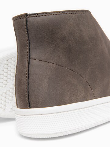 Ombre Sneakers hoog in Bruin