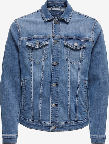 Only & Sons Between-season jacket in Blue: front